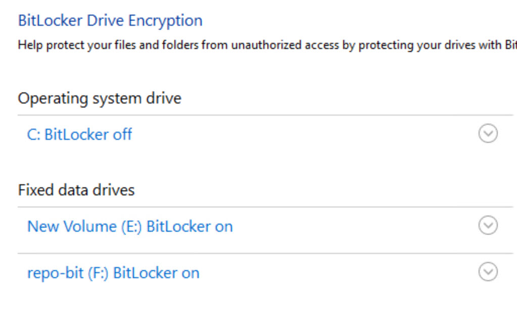 Bitlocker